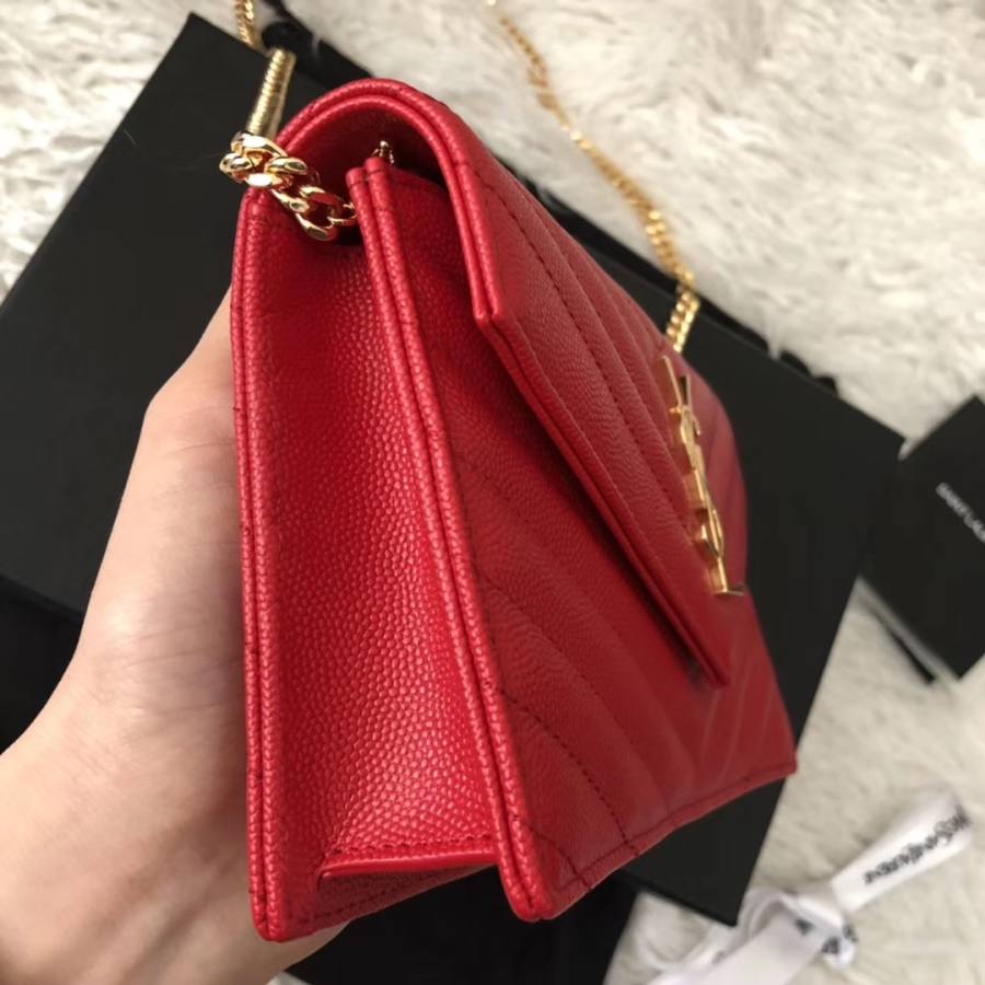 Saint Laurent Envelope WOC 19 x 11.5 x 4 9314