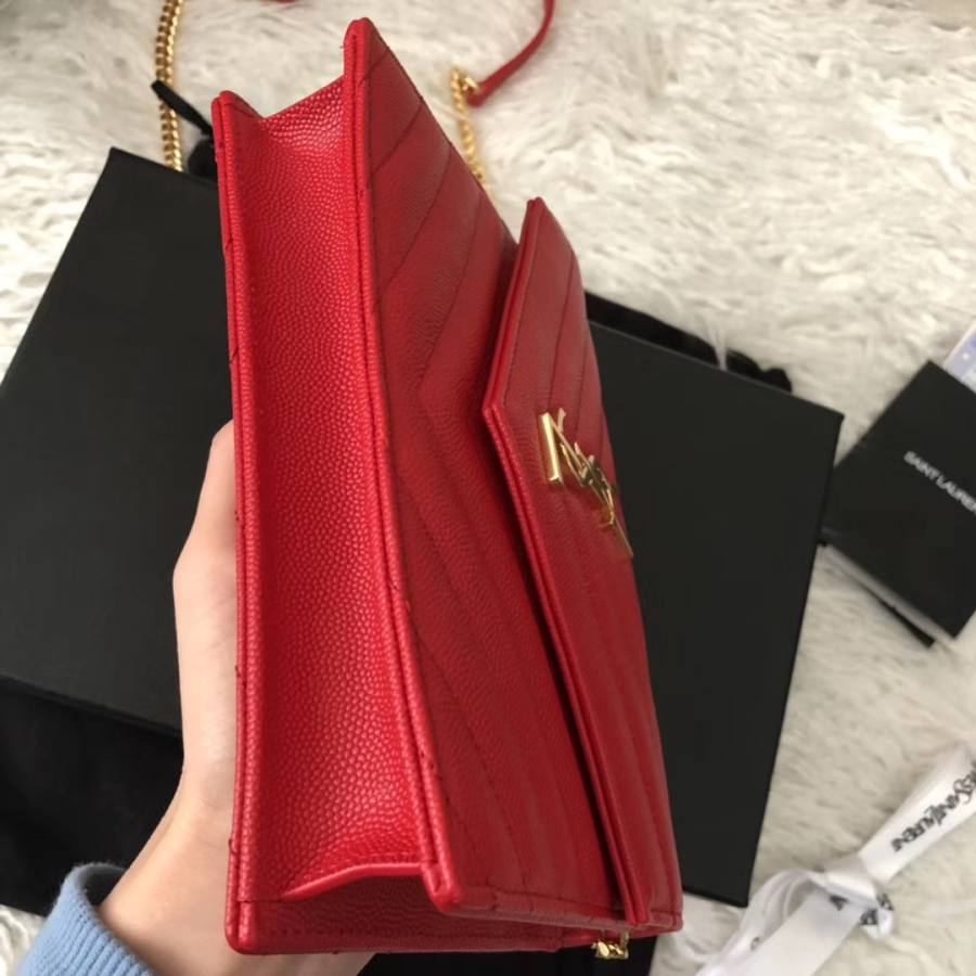 Saint Laurent Envelope WOC 19 x 11.5 x 4 9314