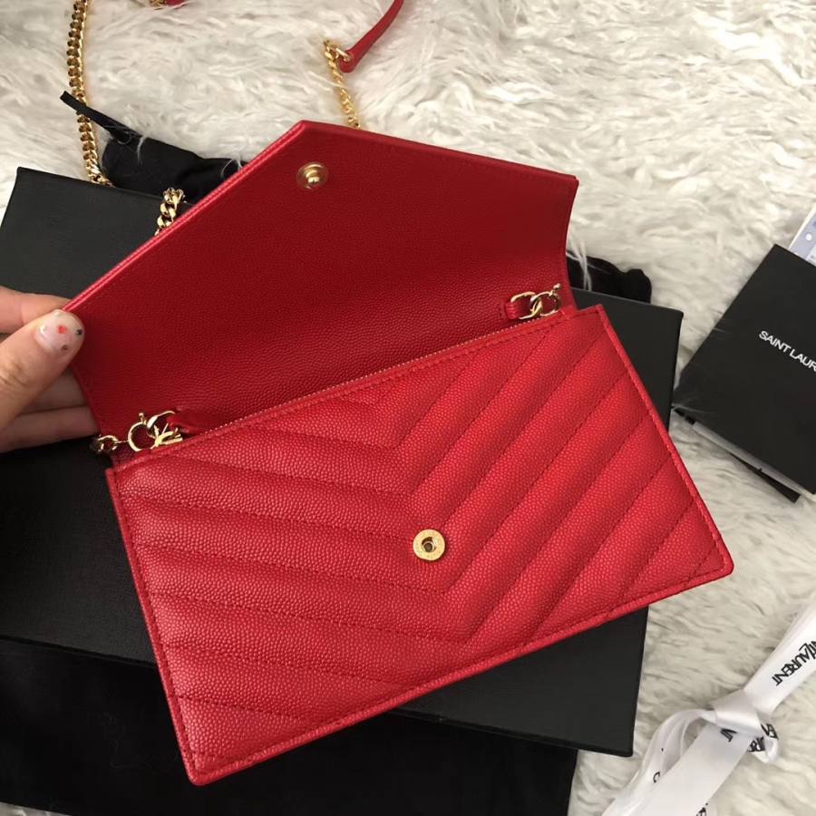Saint Laurent Envelope WOC 19 x 11.5 x 4 9314