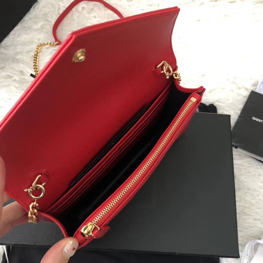 Saint Laurent Envelope WOC 19 x 11.5 x 4 9314