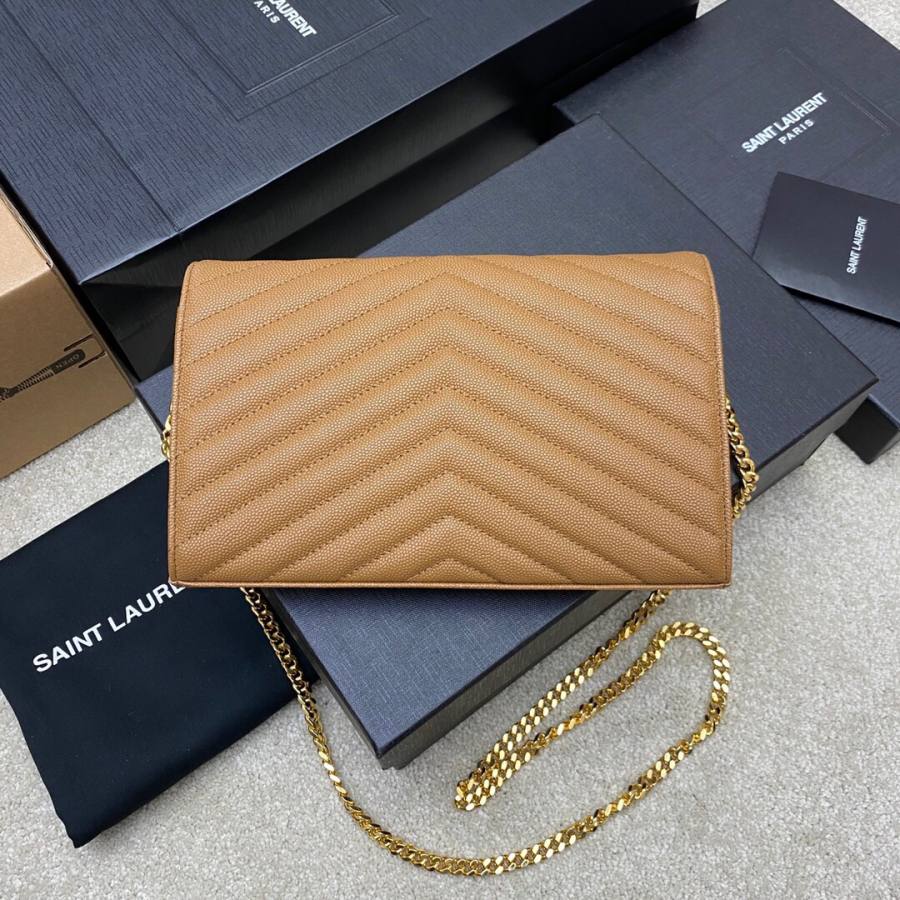 Saint Laurent Envelope WOC 19 x 11.5 x 4 A2FF
