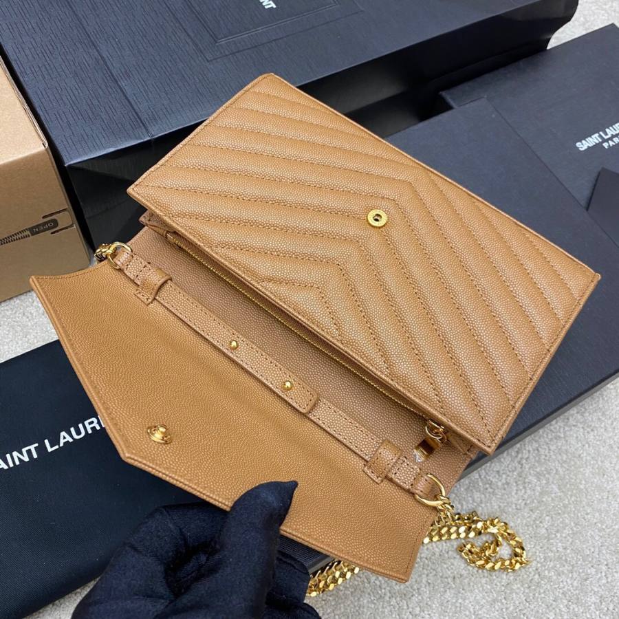 Saint Laurent Envelope WOC 19 x 11.5 x 4 A2FF