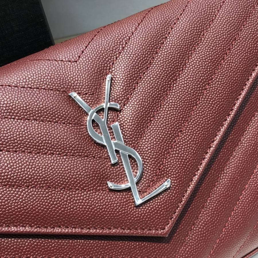 Saint Laurent Envelope WOC 19 x 11.5 x 4 A6B8