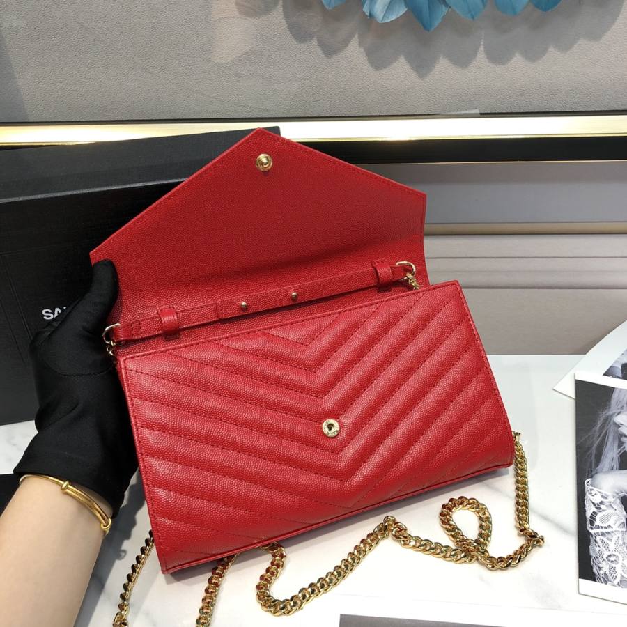 Saint Laurent Envelope WOC 19 x 11.5 x 4 A70F