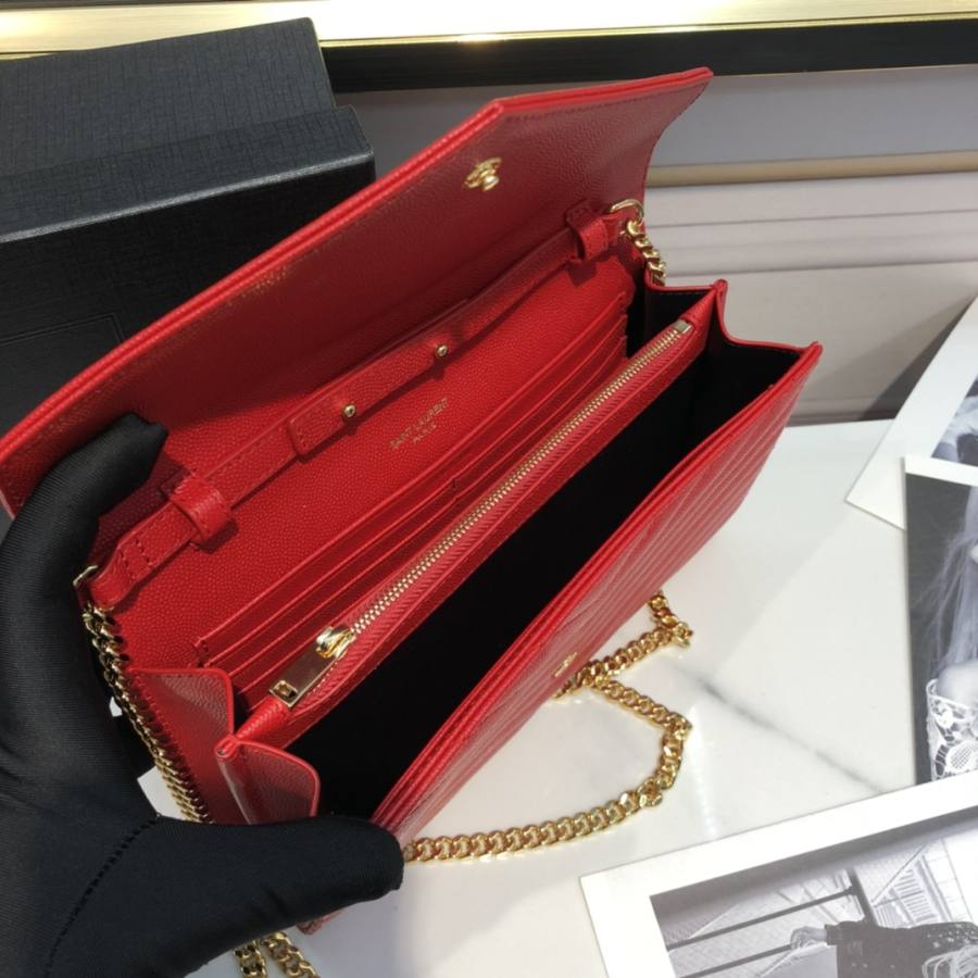 Saint Laurent Envelope WOC 19 x 11.5 x 4 A70F