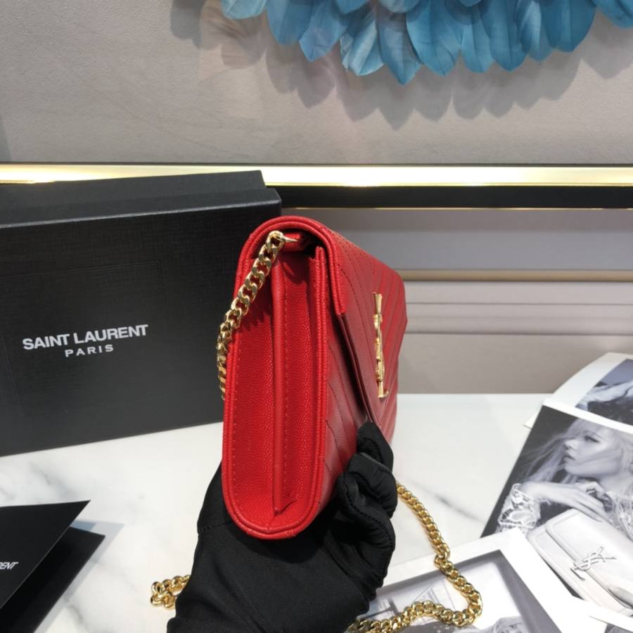 Saint Laurent Envelope WOC 19 x 11.5 x 4 A70F