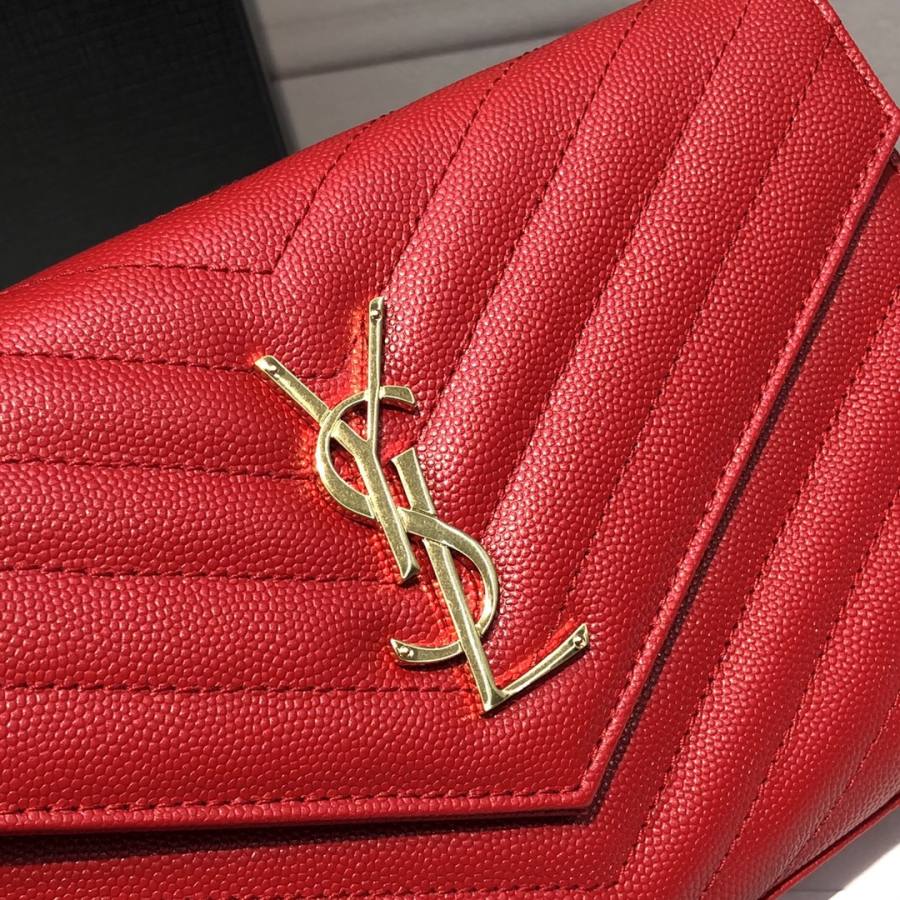Saint Laurent Envelope WOC 19 x 11.5 x 4 A70F