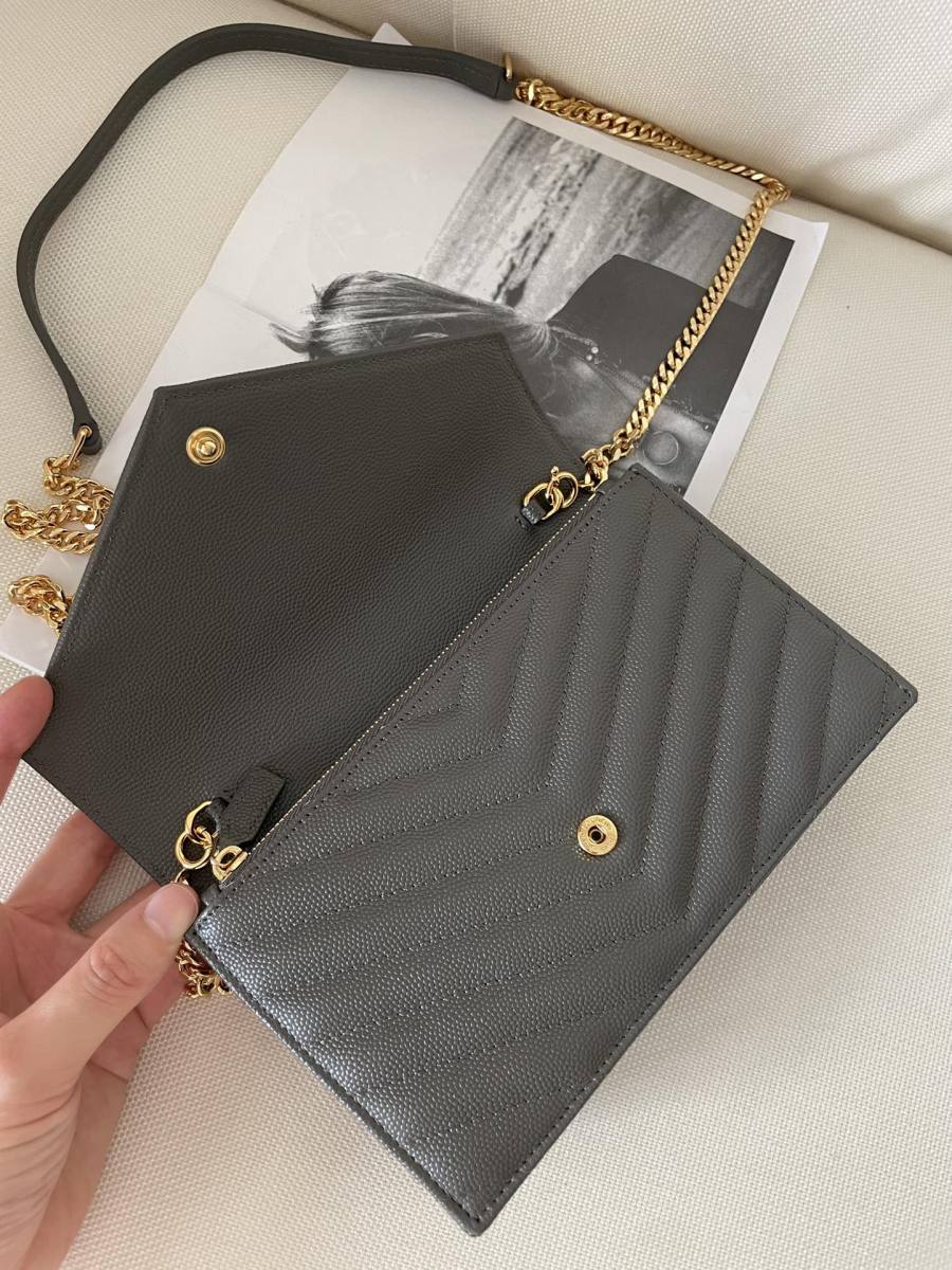 Saint Laurent Envelope WOC 19 x 11.5 x 4 ED8B