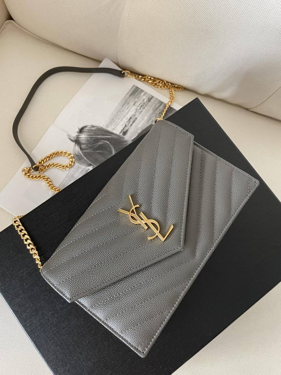 Saint Laurent Envelope WOC 19 x 11.5 x 4 ED8B