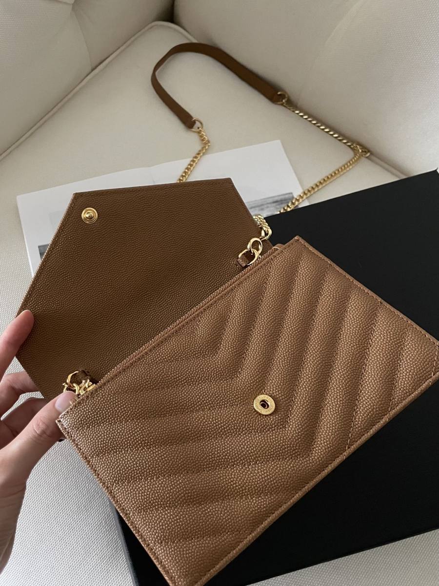Saint Laurent Envelope WOC 19 x 11.5 x 4 F4DA