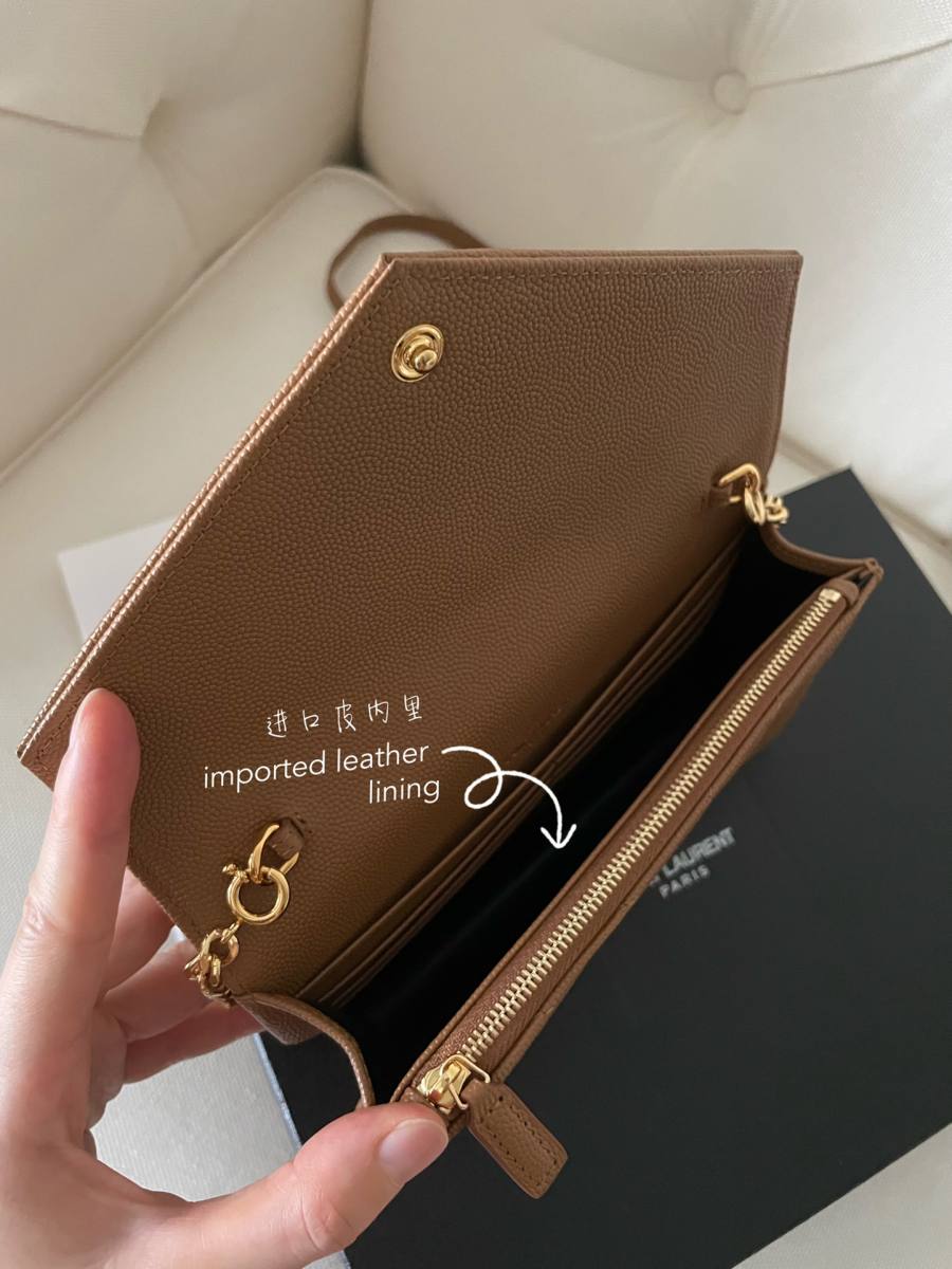 Saint Laurent Envelope WOC 19 x 11.5 x 4 F4DA