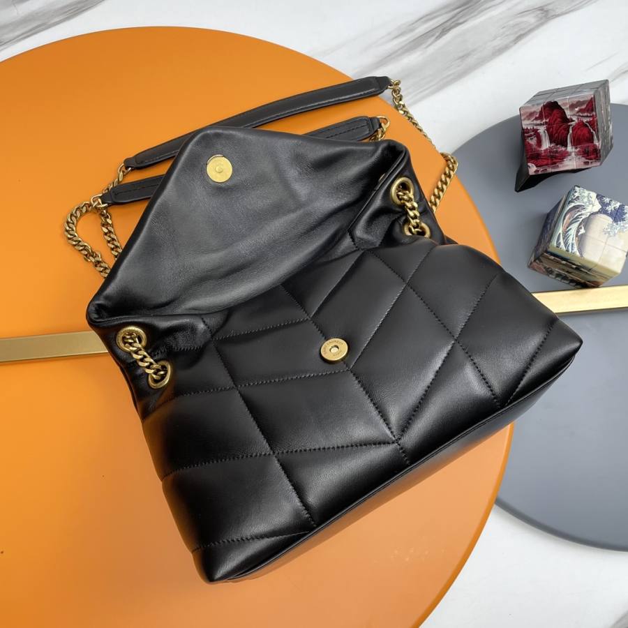 Saint Laurent Loulou Puffer Small 29 x 17 x 11 9EBB