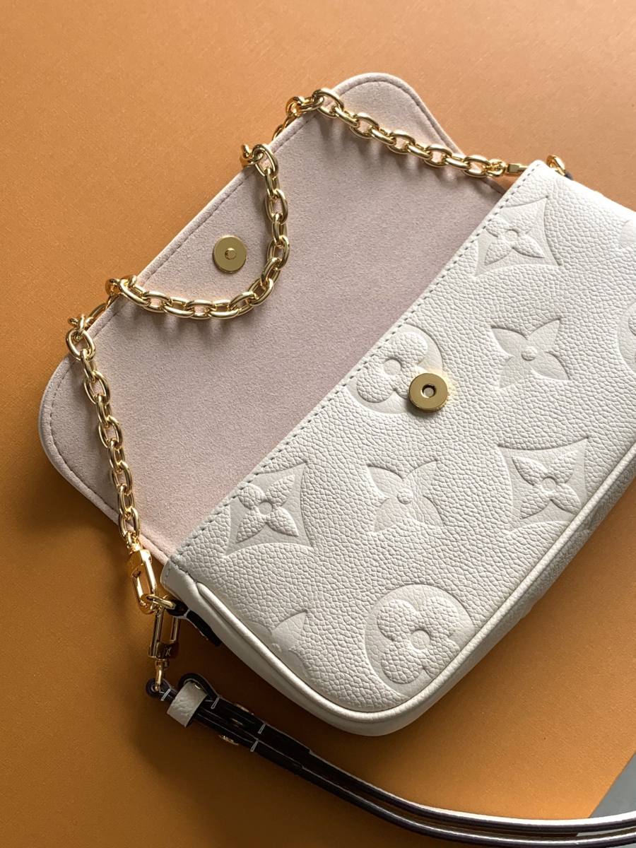 Louis Vuitton Wallet on Chain M82211 19 x 12.5 x 3.5 F362
